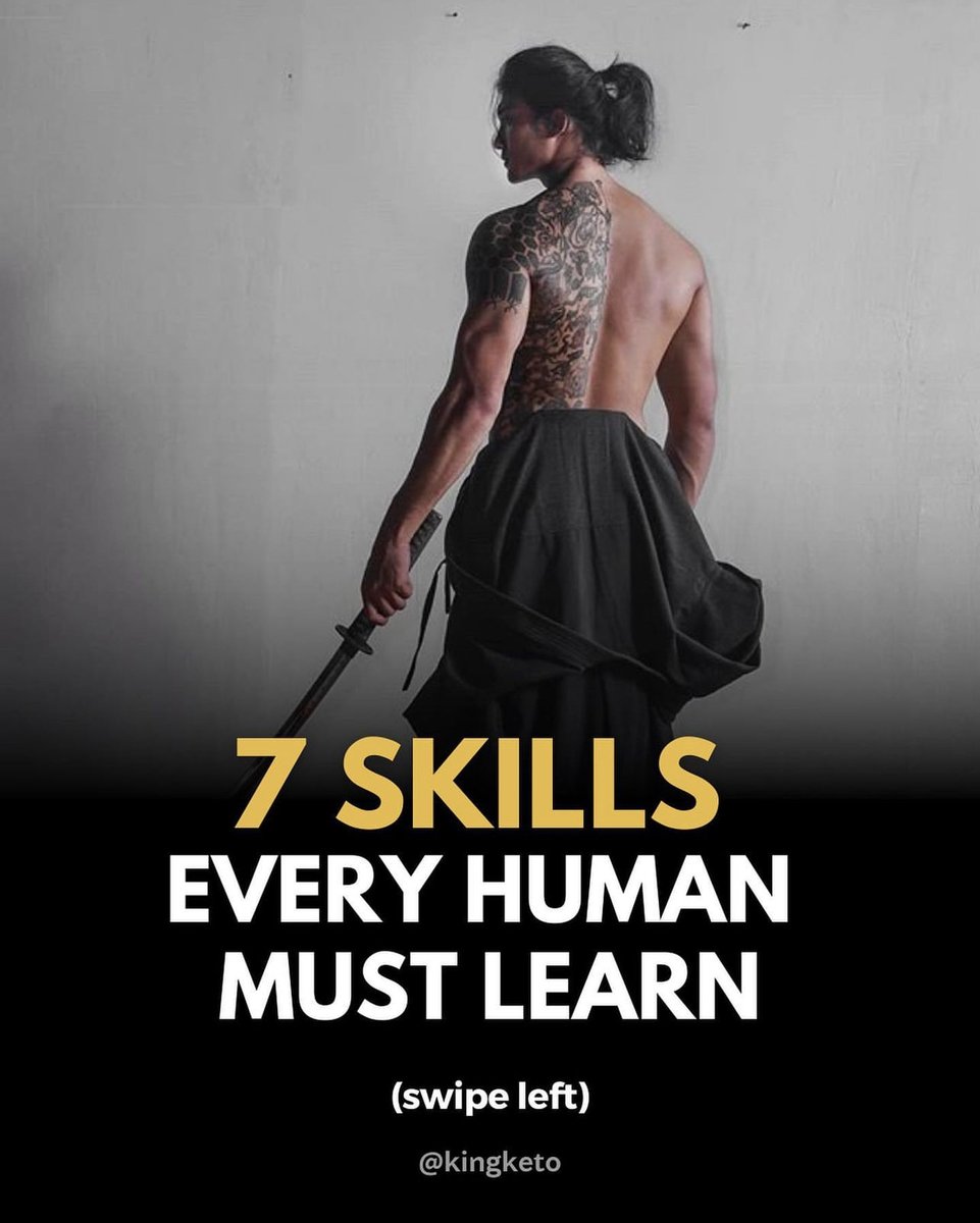 Matrix_Escaped's tweet photo. 7 SKILLS EVERY HUMAN MUST LEARN: https://t.co/yfWwuvpYLz