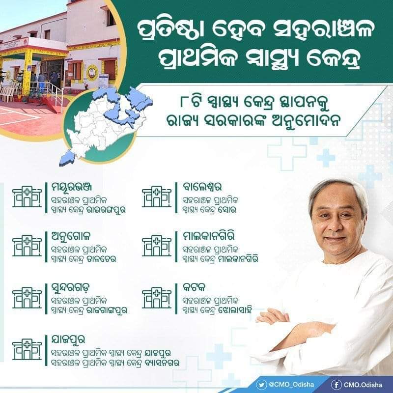 Myvyasanagar's tweet photo. Vyasanagar has been approved a Urban PHC.#myvyasanagar 

@pranabpdas @Naveen_Odisha https://t.co/PFN46tsXeA