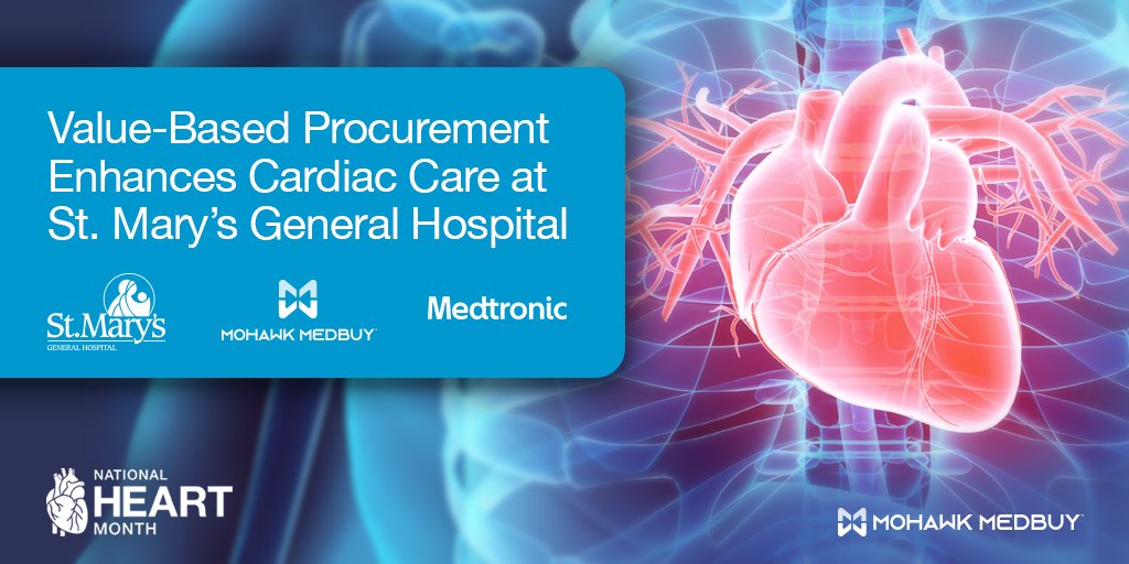 MohawkMedbuy's tweet photo. It’s #HeartMonth – a great time to celebrate the early successes of our value-based procurement partnership with #MohawkMedbuy Member @StMarysGenHosp.

St. Mary’s Regional Cardiac Care Centre has seen a 55% volume increase since 2005. 👇 https://t.co/nzEDuazKg9