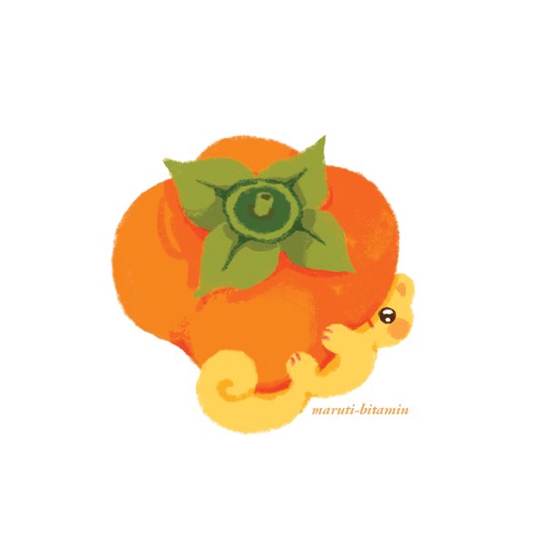 「squirrel fruits  」|maru @ kawaiikon 832のイラスト