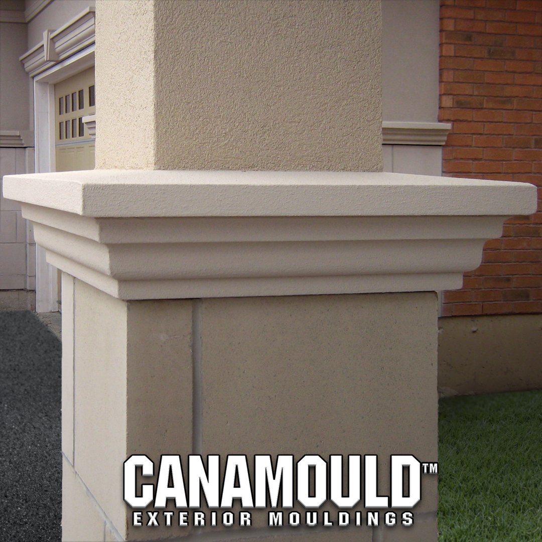 Dressing up your exteriors with CANAMOULD Exterior Mouldings can give your home character and charm....#customhome #homefinishing #homedesigninspo #homefixtures #newhomedesign #homeupgrades #Houseandhomemag #newhomes #homedesignideas #homefurnishings #homebuilders #markham