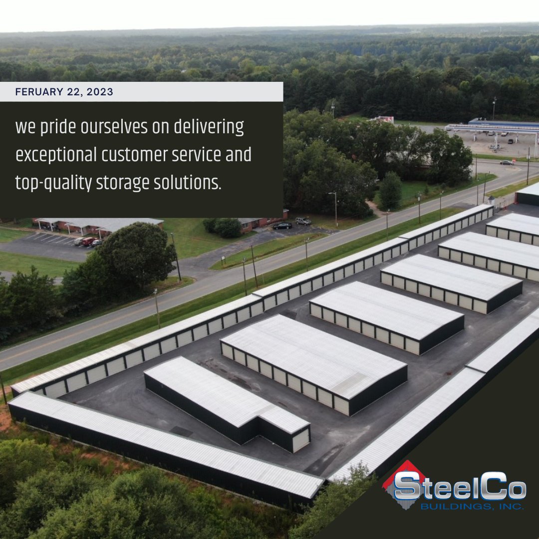 SteelCoBldgs's tweet image. Need a self-storage building that’s tailored to your specific needs? SteelCo Buildings has you covered. We offer customizable self-storage buildings that can be designed to meet your unique specifications.

#ministorage #selfstorage #steelconstruction #selfstoragefacility
