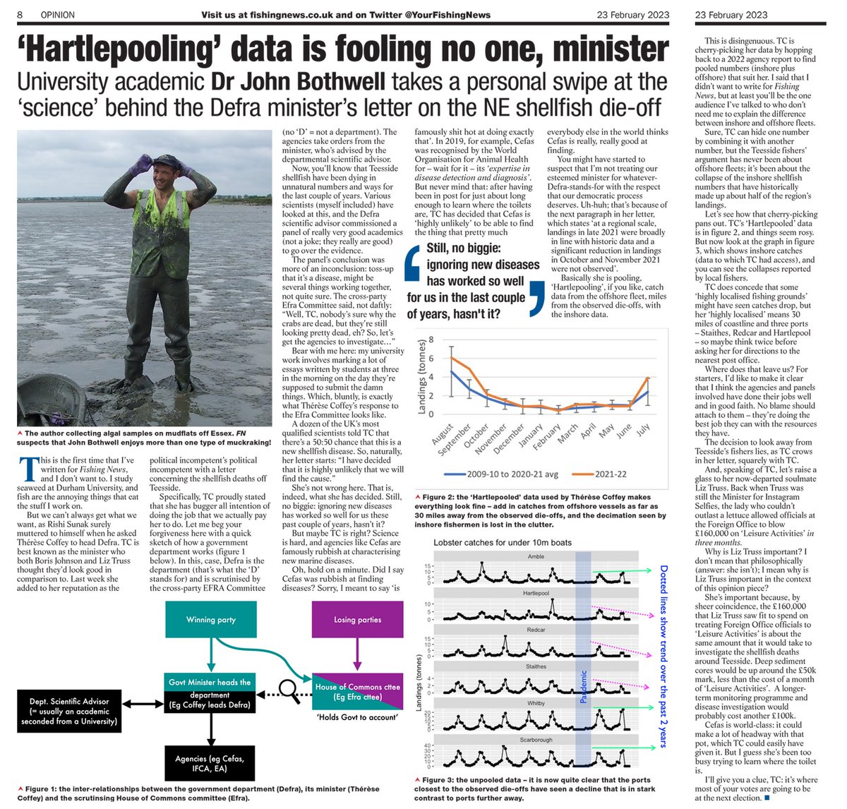 EdFishingNews's tweet photo. It is not often that a FN article takes on a life of its own! Plenty more coverage in this weeks FN, but here by popular request is the article that will ensure @johnhbothwell will never realise his dream karaoke with @theresecoffey 
@YourFishingNews @Joe_Redfern https://t.co/Sf0GzaGmCM