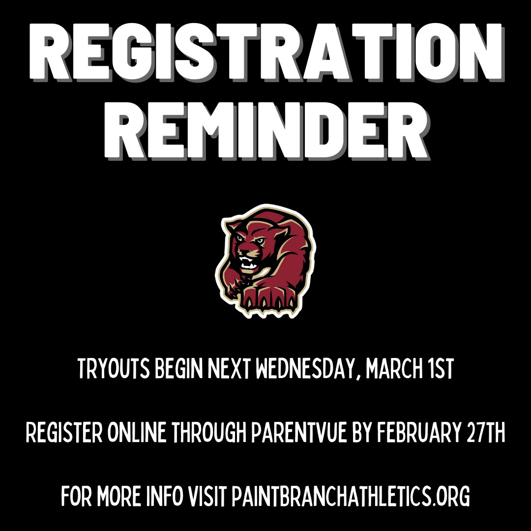 PB_Softball's tweet photo. We’re down to a week until tryouts! Make sure you get registered through ParentVue by February 27th. 

Go to https://t.co/njE5OmLXyP for more info! https://t.co/xJ0MV9jIiE