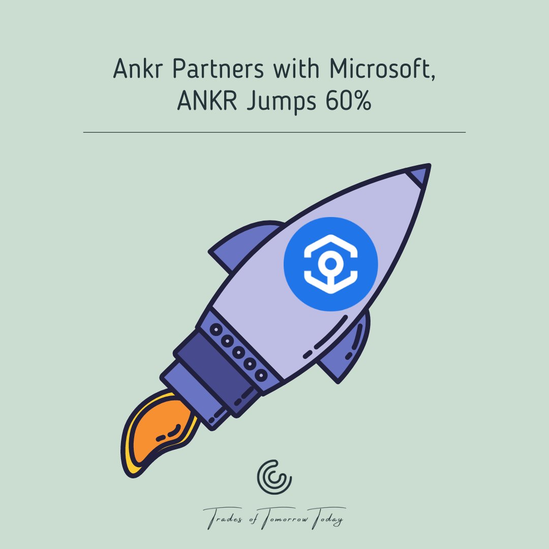 Ankr has teamed up with Microsoft to offer an enterprise node hosting service for developers.🤝 By integrating Ankr's blockchain infrastructure into Microsoft Azure Marketplace, developers can scale their apps with ease.📈 As a result, Ankr has surged 60% 

  #Ankr #Microsoft
