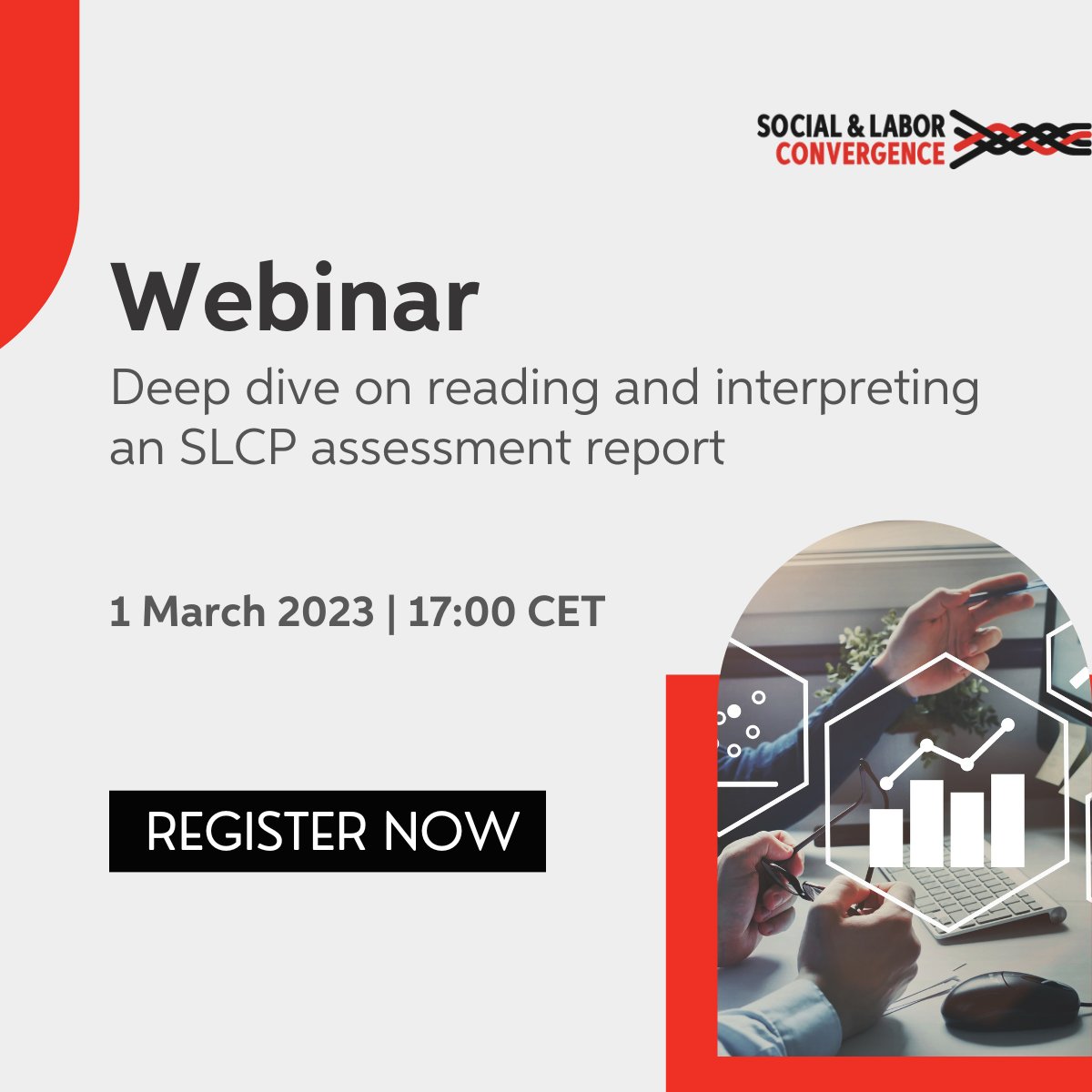 Want to better understand how to read an #SLCP report? If so, join our webinar on March 1 for a deep dive into interpreting SLCP reports. 

Sign-up here: us02web.zoom.us/webinar/regist…