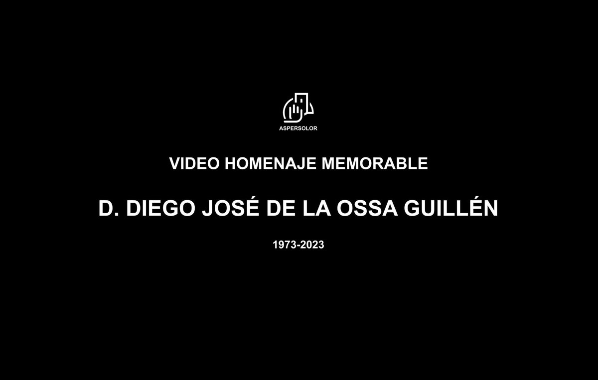 aspersolor's tweet photo. Los socios y la junta directiva hemos decidido hacer un video homenaje con la historia y fotografías de una gran persona y trabajador que estuvo con nosotros durante muchos años en Aspersolor.Él era un pilar importante para nosotros. Hemos estado detenidos por su dolorosa pérdida https://t.co/w25mKXhIFi