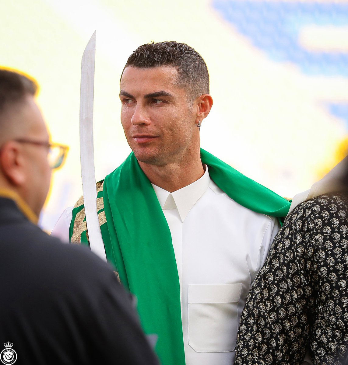 AlNassrFC's tweet photo. لابسيـن العز والطالـة لبـوس 🤩💚
#يوم_التأسيس https://t.co/qACxqrxh5X