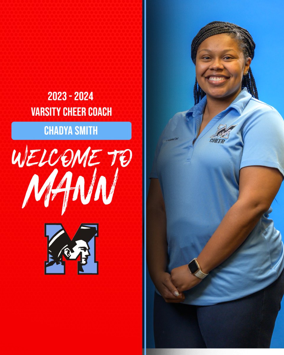AthleticsJl's tweet photo. Welcome our new Cheer Coach Chadya Smith! She has cheered all 4 years of high school at J.L Mann High and went to cheer all 4 years at Limestone College. She has coached JV cheerleading since 2019. She is excited about the upcoming seasons and shares her passion about cheer. https://t.co/9sW6UwLVB9