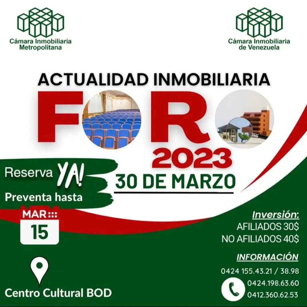 Cámara Inmobiliaria de Venezuela tweet media