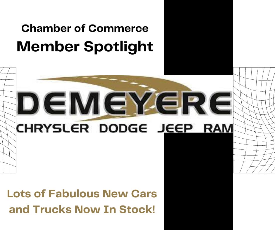 With the parts shortage well behind, Demeyere Chrysler Dodge Jeep is once again full stocked to suit your needs!  Visit their lot on Highway 3, or their website today!  demeyerechrysler.ca