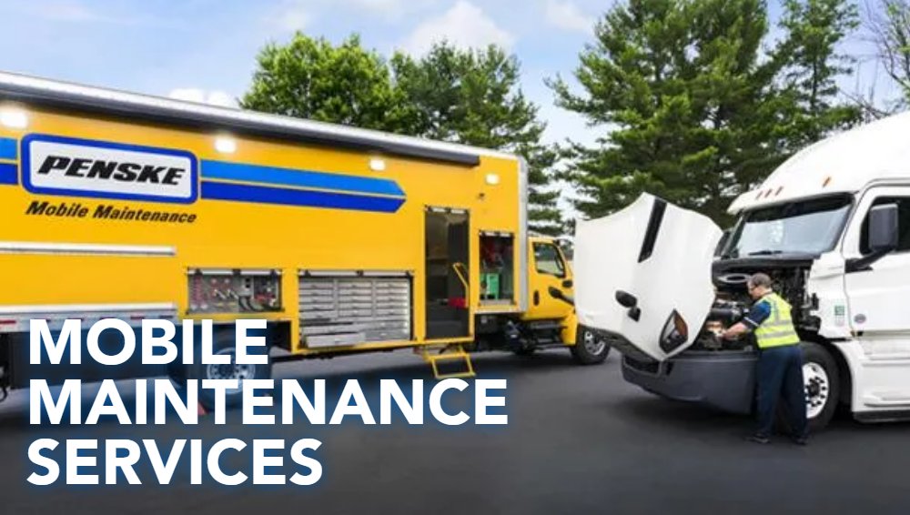 How #Penske Truck Leasing teams up with @VerizonBusiness to deliver mobile fleet maintenance services: ow.ly/yzip50MVkch #trucking #EnterpriseIntelligence #logistics #supplychain