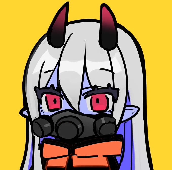 アバター兼OCとして作ったANNAちゃんほんとは2023年からバチっとキャラ出してキメたかったしキャラ資料を作りたかったんですが時間がなくてとりあえずデザインだけある アイコン用に描いた 