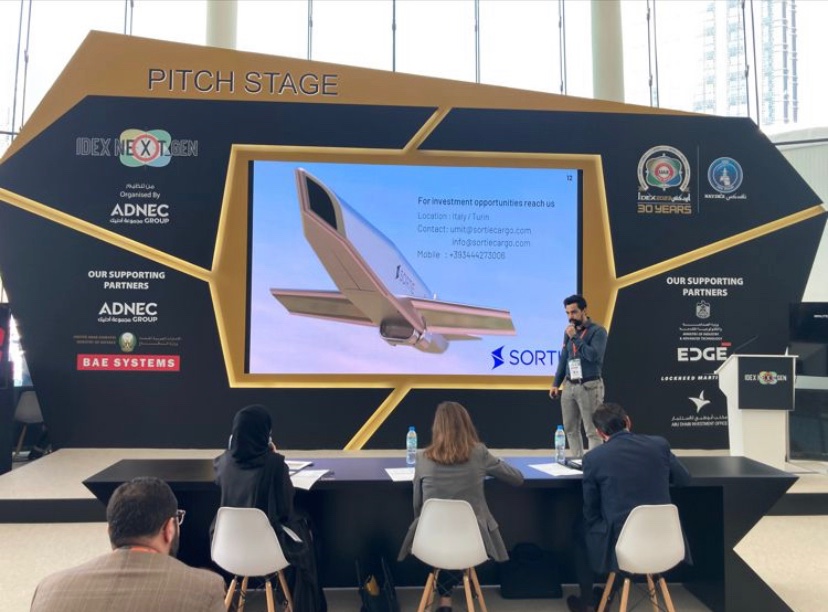 Sortie  made it to the top 10 in the IDEX 2023 pitch competition. Don't miss our final presentation tomorrow at 3 pm, Pitch Stage. 
Join us as we showcase our cutting-edge technology to potential investors and customers. 

 #startup #pitchcompetition #IDEX2023 #idexnextgen
