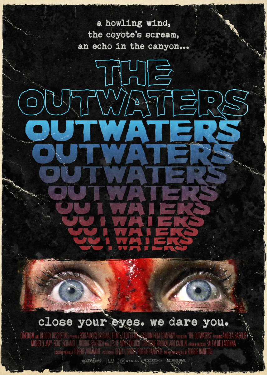 SirJohnCheeese's tweet photo. #theoutwaters is absolutely bat shit crazy and I'm here for it. 

And the way the cinematography played off the environment was gorgeous. Got some big Quentin Dupieux vibes from a lot of the still shots. https://t.co/xuOJgnTiA0