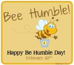 Humilitarian's tweet image. #BeHumbleDay #humilitarian