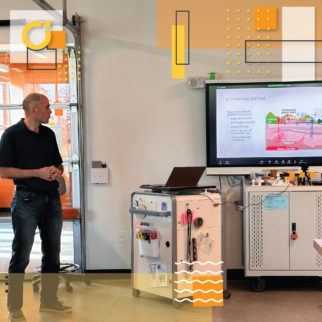 PuranikFndn's tweet photo. The Energy Project had guest speakers Jason Assir and Jason Fischer with "Energy Gigs" speak to our students about geothermal energy @energyihs. Our students learned about the history of geothermal energy and the benefits of this energy!
#thepuranikfoundation #theenergyproject https://t.co/Ry6Vtk2FlD
