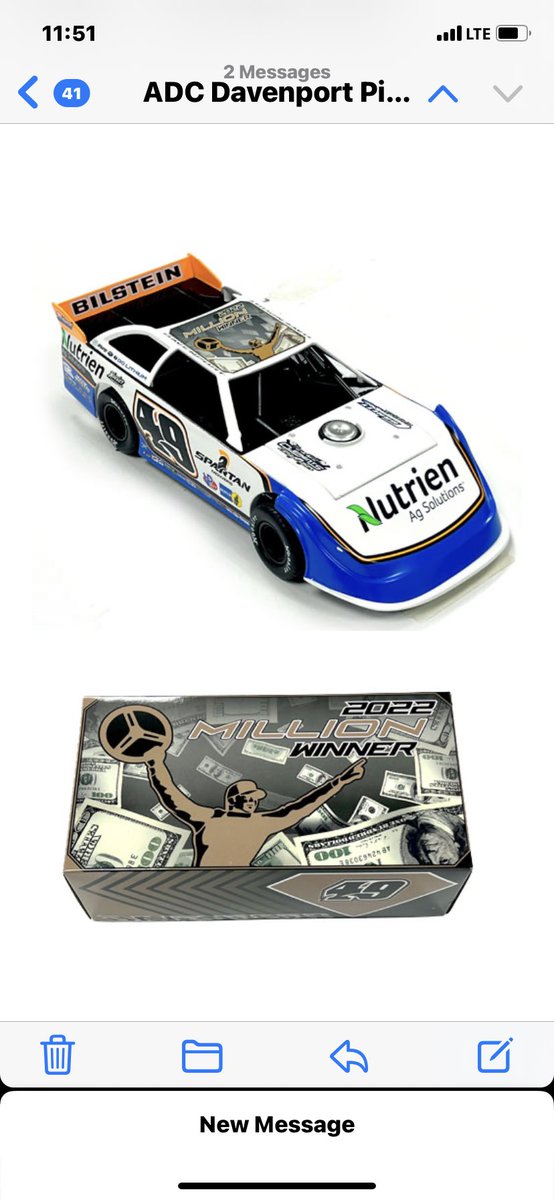 @TheFast49 fans. Just added to our store @jonathandavenport.net  NEW ADC  Million Championship Diecast. All 1/24 come with special box. Waterslide decals. Limit 2 per customer. Available for prompt shipment.