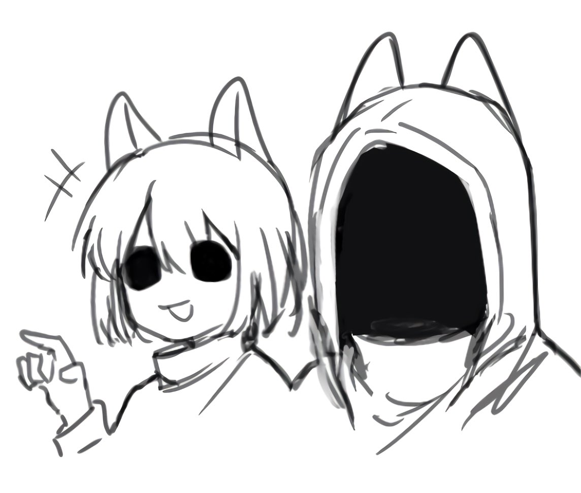 suite_inu's tweet photo. #猫の日 #undertaleAU #corefrisk #murdersans https://t.co/Vgrg9mvSHD