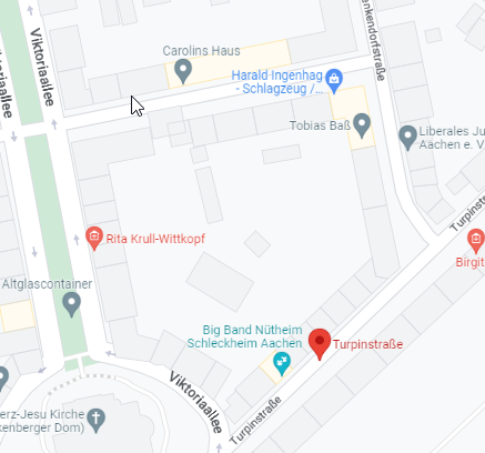 #aachen #FrankenbergerViertel Vermisse roten Kater, Links fehlt ein Eckzahn. Das Tier ist alt und bekommt Medikamente und darf nicht alles fressen. Ist in diesem Innenhof abhanden gekommen: