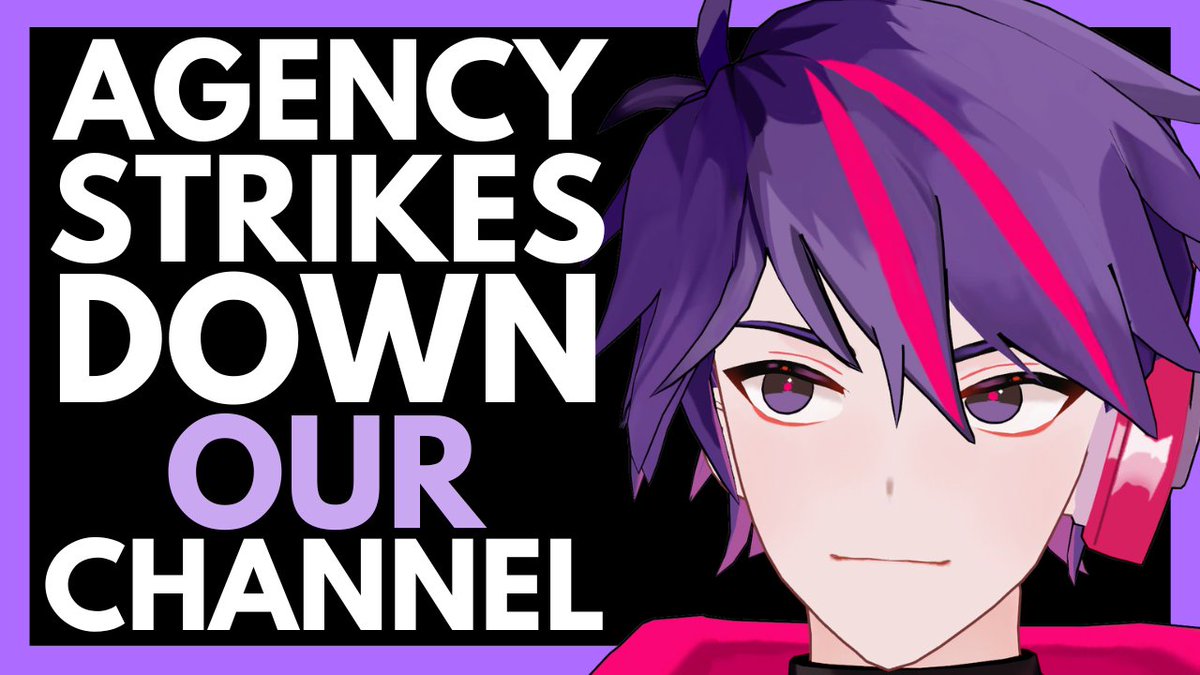 NOTICE: Our Channel Could Be Terminated From VTuber Agency Strikes

youtu.be/uEQMmXDVxdA