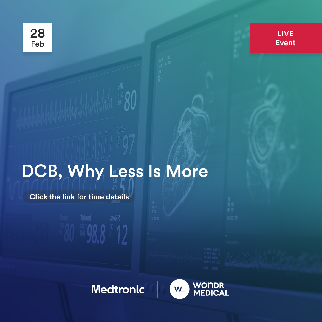 Wondr Medical Events (@wondrevents) on Twitter photo Studies have shown that DCBs are non-inferior to DES in certain cases.
Register for this live event to gain key insights into the short- and long-term angiographic results after DCB use.
Click to register.
bit.ly/3RCPaQ5
<a href="/Medtronic/">Medtronic</a> <a href="/sjorge4/">Jorge Sanz SĂĄnchez</a> <a href="/DrLucaTesta/">Luca Testa</a> Studies have shown that DCBs are non-inferior to DES in certain cases.
Register for this live event to gain key insights into the short- and long-term angiographic results after DCB use.
Click to register.
bit.ly/3RCPaQ5
<a href="/Medtronic/">Medtronic</a> <a href="/sjorge4/">Jorge Sanz SĂĄnchez</a> <a href="/DrLucaTesta/">Luca Testa</a>
