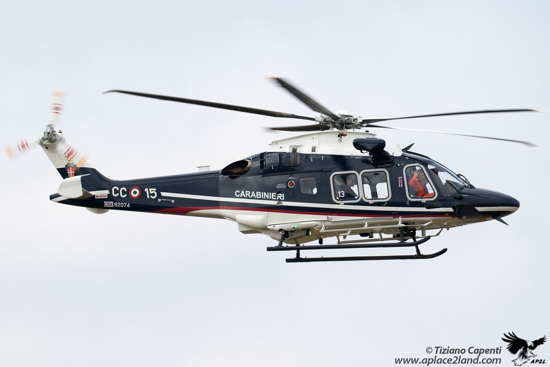 aplace2land's tweet photo. Test flight for this coded (CC-15) AW169M LUH of Carabinieri
UH-169C CC-15
CSX82074 c/n 72013
#carabinieri #repartovolo #luh #aw169 #aw169helicopter #aw169family #aw169mLUH #elicottero #helicopters #helicopter #helicopterpilot #helicopterphotography #vergiate #agustawestland #a https://t.co/y6fyUmxqBf