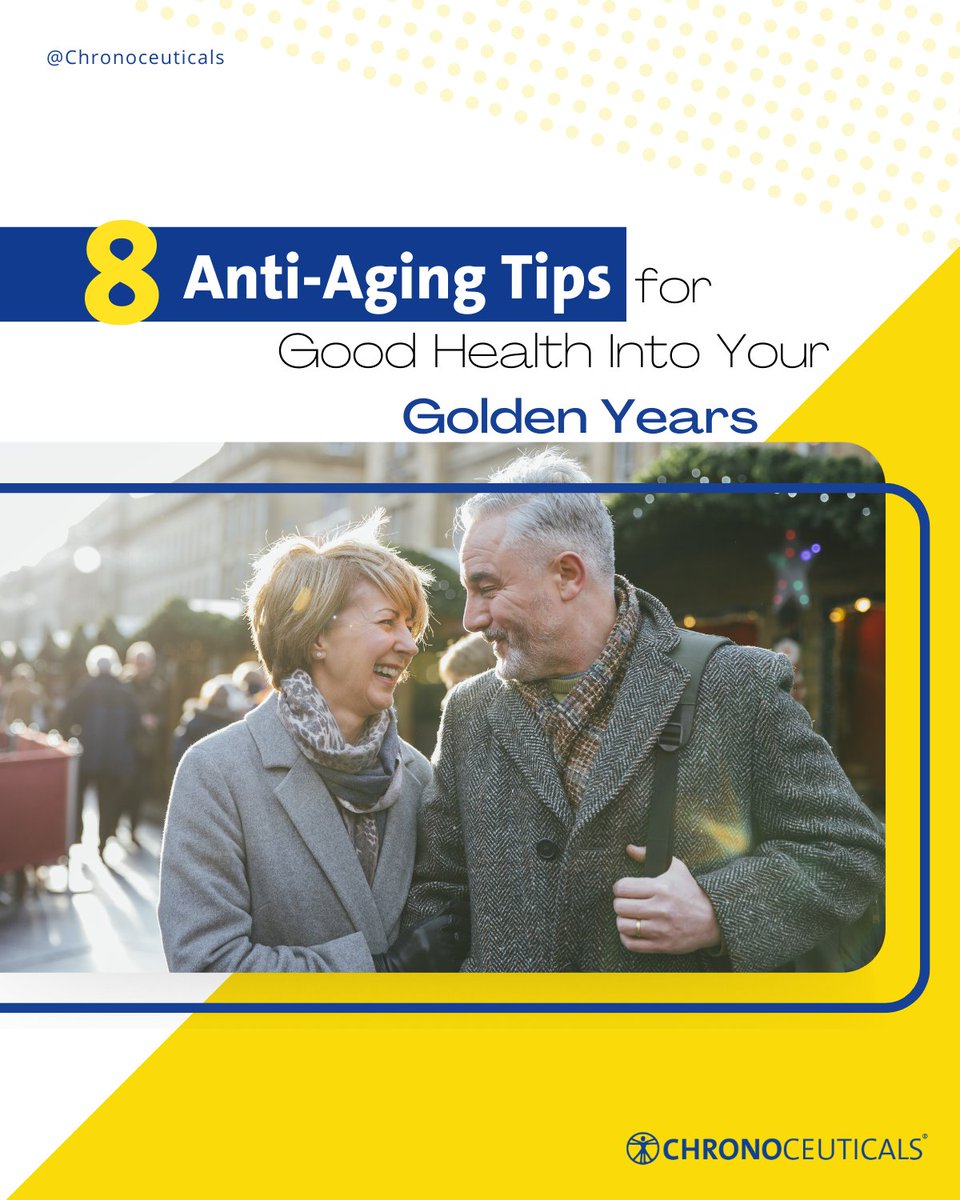 Believe it or not, studies show that you are not powerless when it comes to slowing down the #aging process. 

Known as "#reverseaging," it is actually possible to treat your body in such a way that you will not age as quickly.

chronoceuticals.com/8-anti-aging-t…