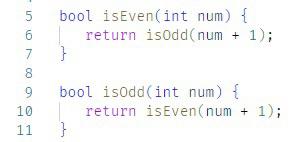 PR0GRAMMERHUM0R's tweet photo. Rate my isEven and isOdd functions https://t.co/6ViT2oqfS2 https://t.co/04bfWkNr6K