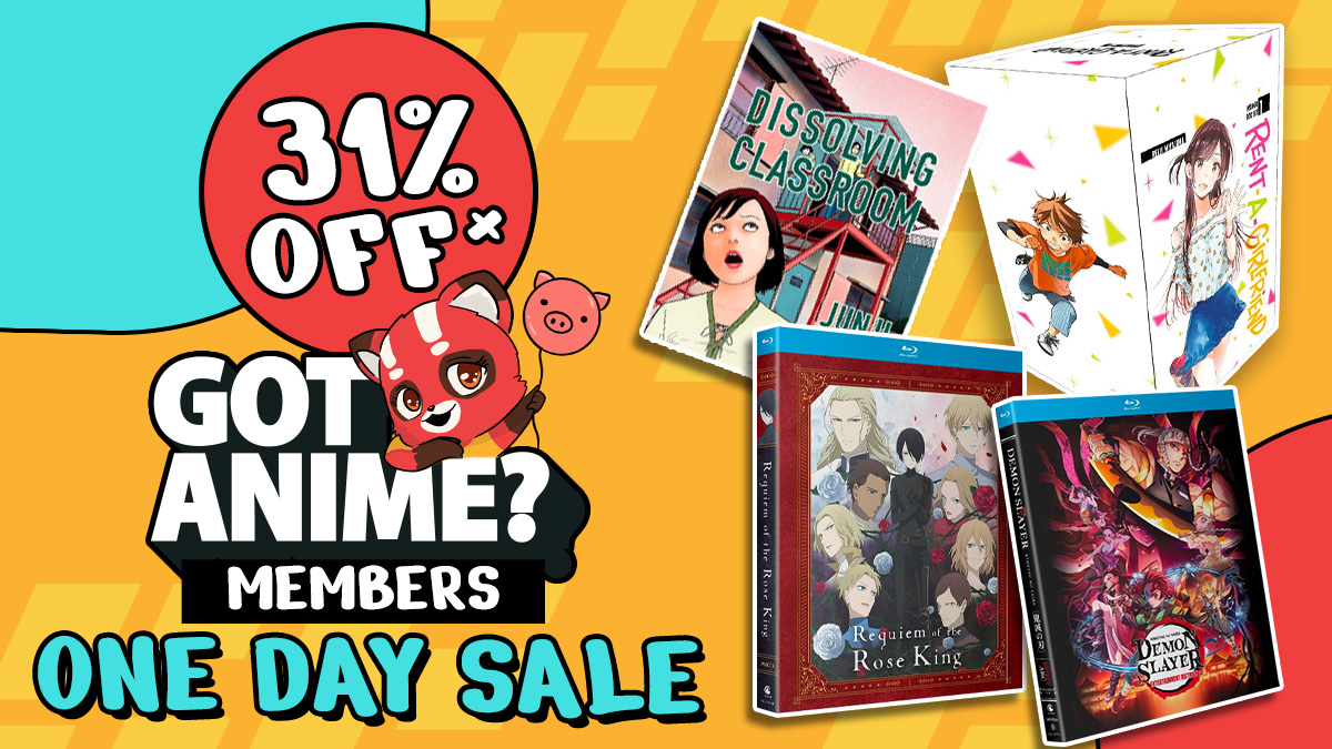 rightstufanime's tweet photo. It pays to be a Got Anime? Member - we have a One Day Sale just for them 😎
Activate one of your perks today: https://t.co/FG1W2S6VmR
#RentaGirlfriend #DemonSlayer #DissolvingClassroom https://t.co/5k5XG5l064