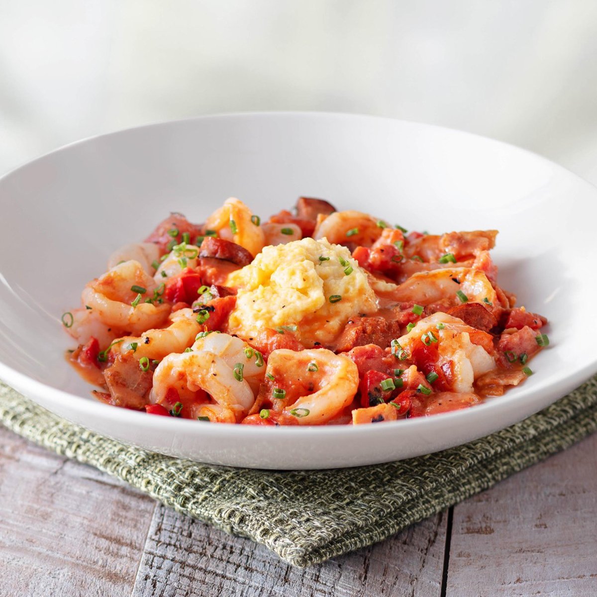 Just when you thought grits couldn't get any better, we added shrimp. 🍤