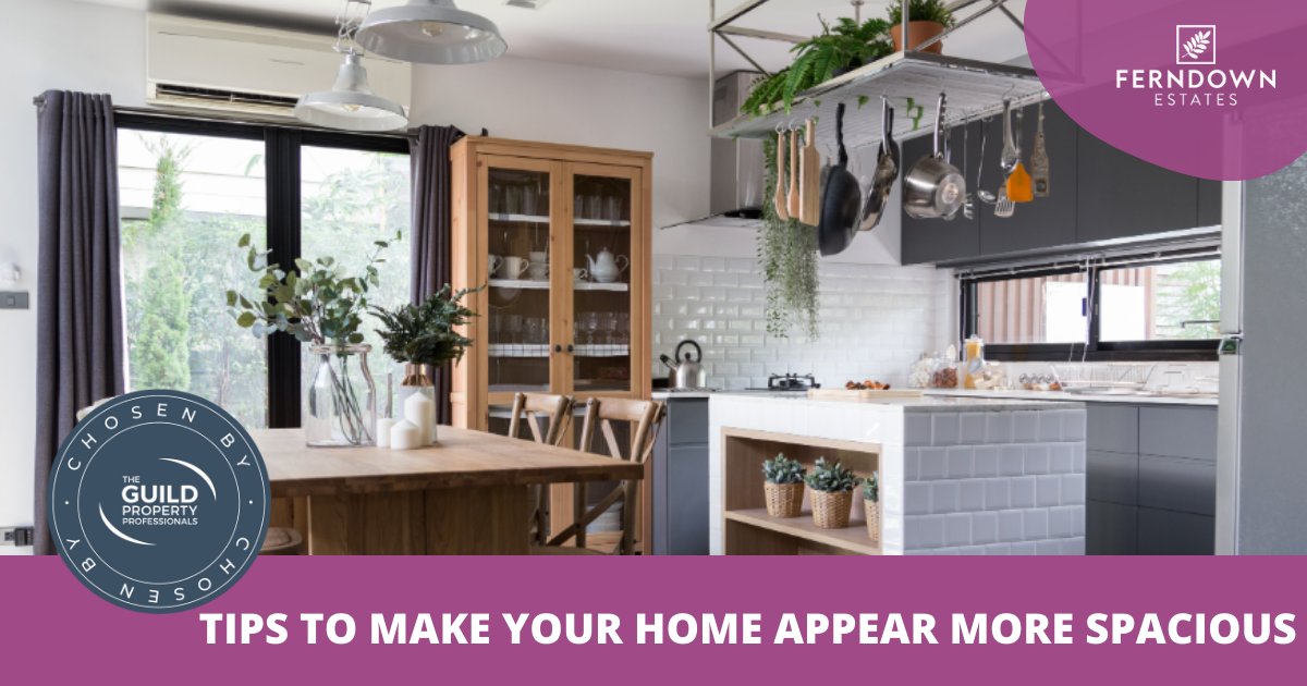 Here are some space-saving tips to make any room in your home feel bigger and brighter > bit.ly/3YRK6dl
#ferndownestates #proudguildmember