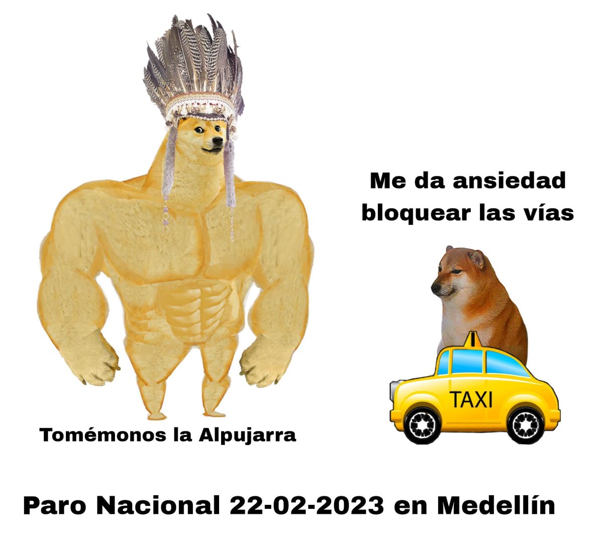 gabomazo's tweet photo. @denuncietaxista @AlcaldiadeMed  #parotaxistas #ParoNacional @frankelflaco @chichoariasr https://t.co/7dI7NZ0Lyy