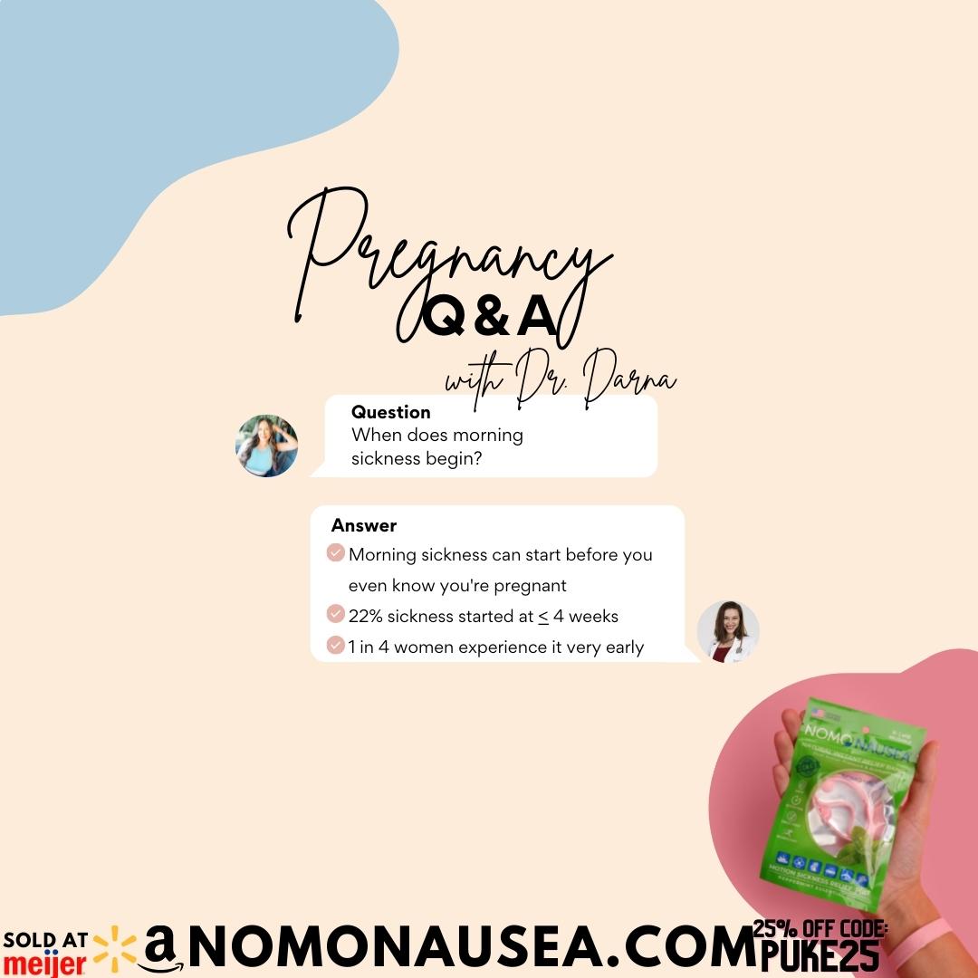 When does morning sickness start? 💭
buff.ly/3ipDYbY

#PregnancyProblems #MorningSicknessRelief #PregnancyPodcast #nausearemedy #NoMoNausea