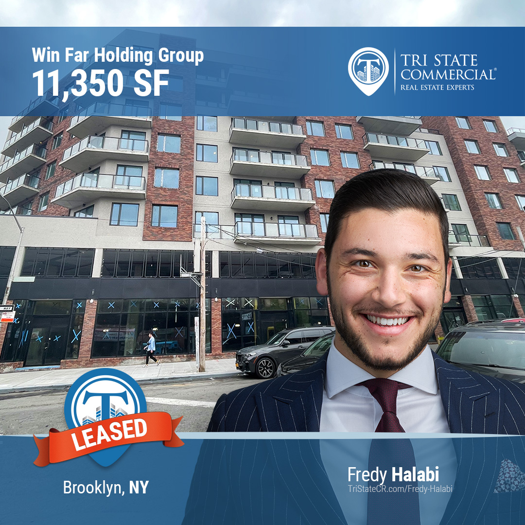 TriStateCR's tweet photo. A spectacular deal just got closed thanks to the relentless efforts of managing director Fredy Halabi! 11,350 SF of retail space at 912 Broadway in the Bushwick neighborhood of Brooklyn, NY was leased to Win Far Holding Group. Inspiring performance, Fredy!
#tscrbklyn #tristatecr https://t.co/wPFRm5fb5E