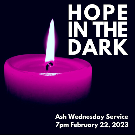broadwaycomo's tweet photo. Join us tonight as Lent begins... #hopeinthedark #AshWednesday2023 https://t.co/NSvydT2Urj