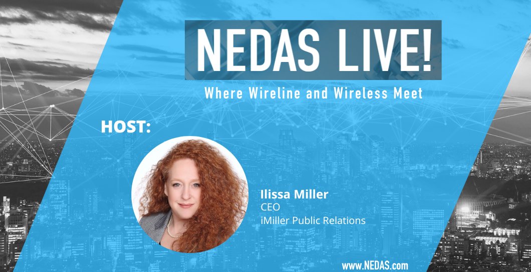 DASandSmallCell's tweet image. On the NEDAS Live! podcast, host @ilissanyc, CEO of @iMillerPR, is joined by industry leaders to address the communications infrastructure ecosystem.

Interested in being featured on the podcast? Reach out here: ow.ly/ZmHL50MZqS0

#NEDAS #NEDASLive #iMPR #techpodcast