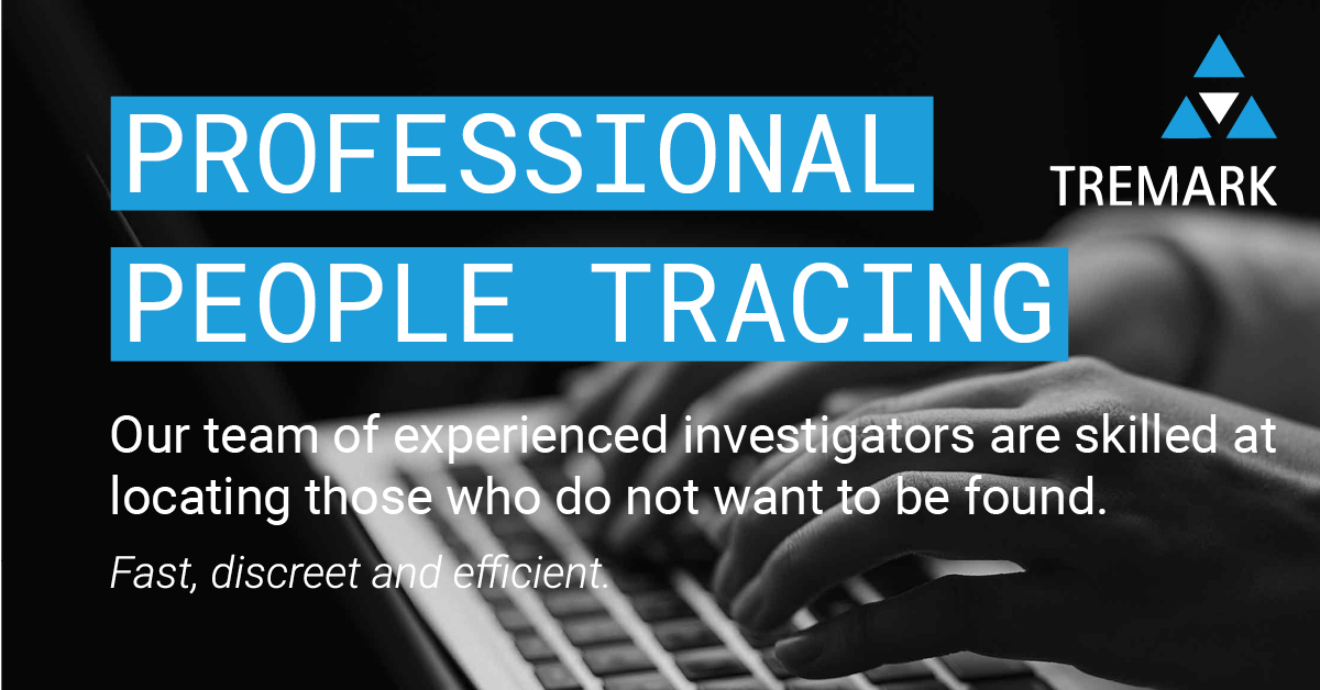 TremarkAssoc's tweet photo. We have been tracing debtors, beneficiaries and lost family members for 25 years https://t.co/U5B4oMIFsH https://t.co/5KOBWGZKoo