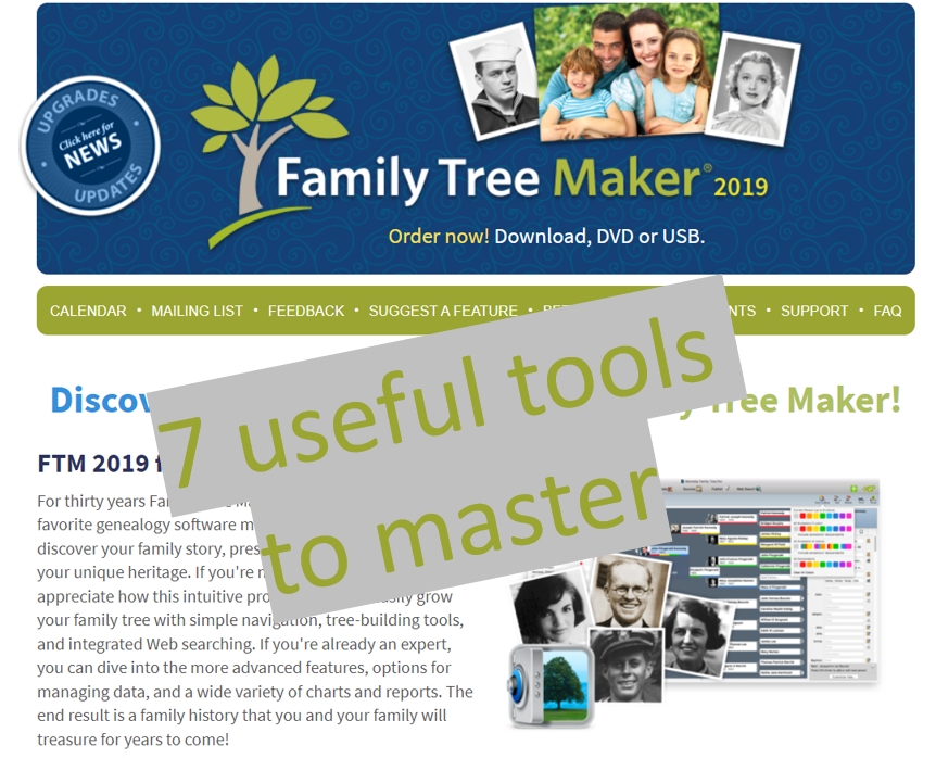 familytreemaguk's tweet photo. Discover AND save! Come along to the Genealogy Gadgets Club meeting on Thur 23 Feb 1-2pm to discover 7 cool Family Tree Maker tools & save Β£50! We'll share the discount code at the meeting.
How to join? Genealogy Gadgets Club is part of Family Tree Plus https://t.co/FRDDHZB3yt https://t.co/hOtSi0pOA9