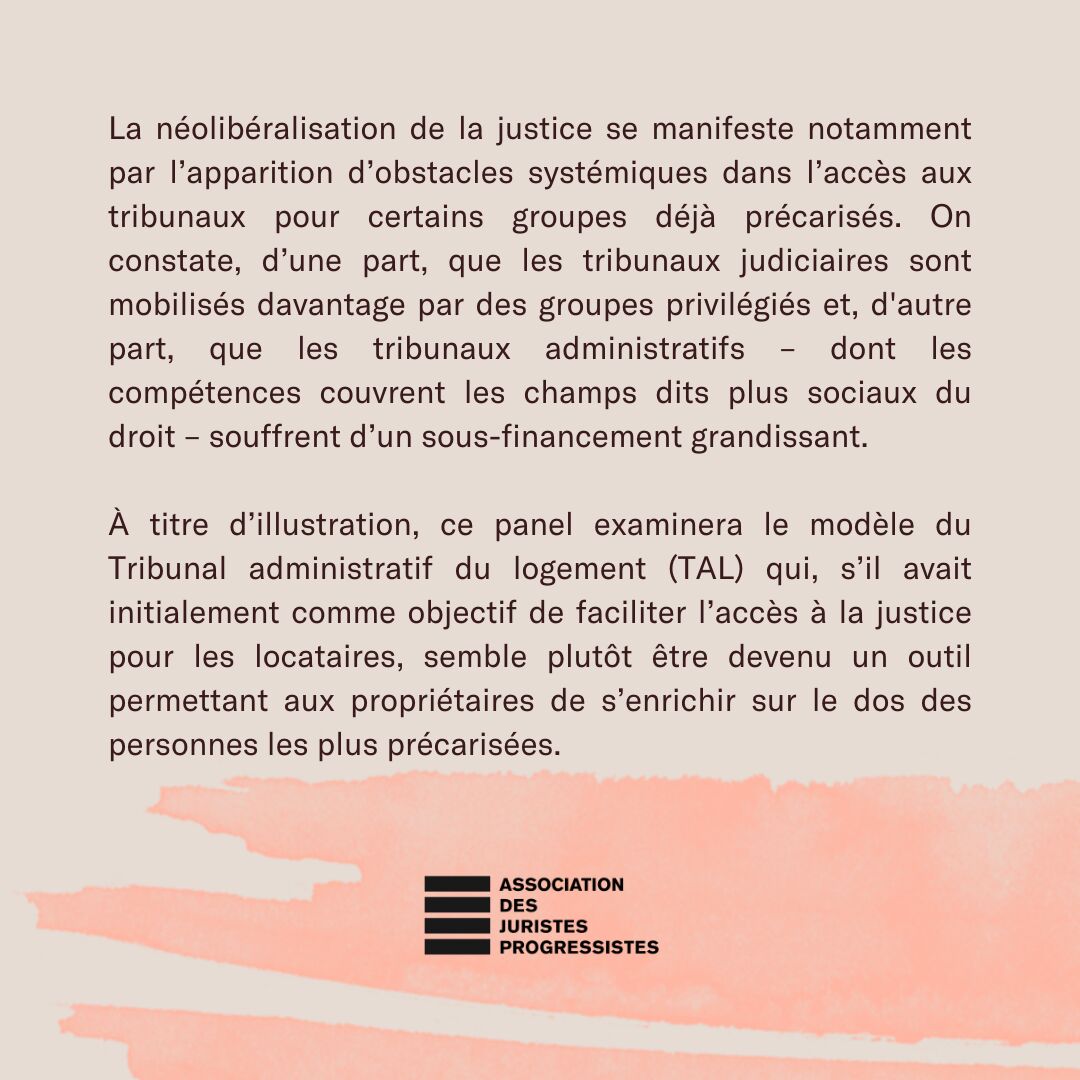 juriprogres's tweet photo. Il est temps de dévoiler un premier panel de notre 12e colloque annuel! 🎉
#droitdulogement #TAL #locataire #formationcontinue
On vous y voit le samedi 18 mars prochain !
Pour acheter votre billet: https://t.co/9msby1Vyes https://t.co/HGfwYTsZqm