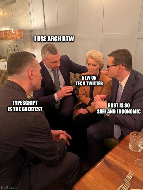 day 1 on tech twitter?