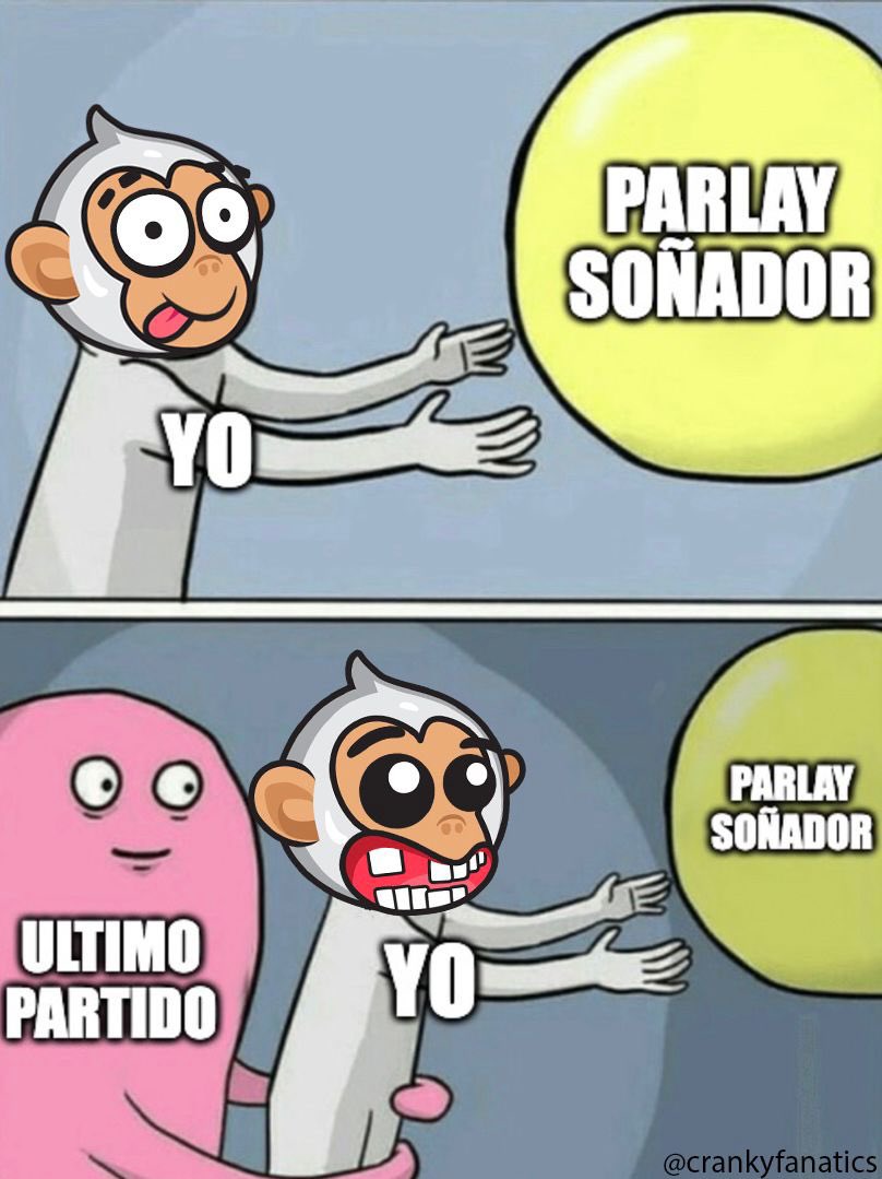 Si no te ha pasado esto, nunca has metido parlays 🤪

RT si te identificas