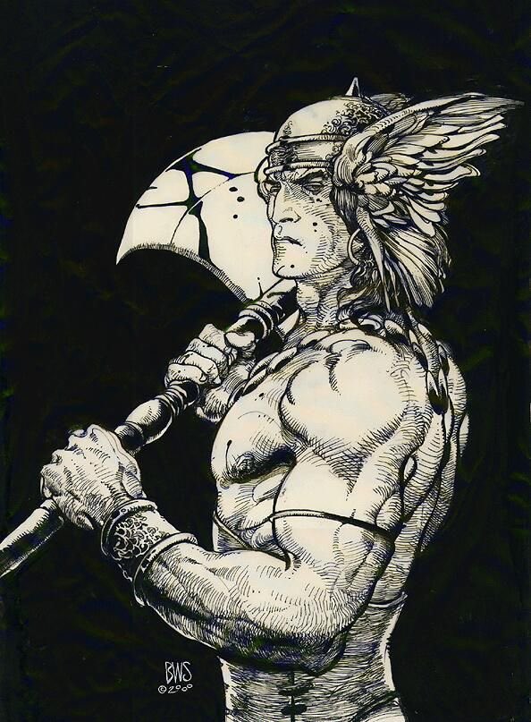 darklongbox's tweet photo. Conan the Barbarian by Barry Windsor-Smith. #Marvel #ComicArt #SwordAndSorcery #comics https://t.co/wnJfV0BZw8