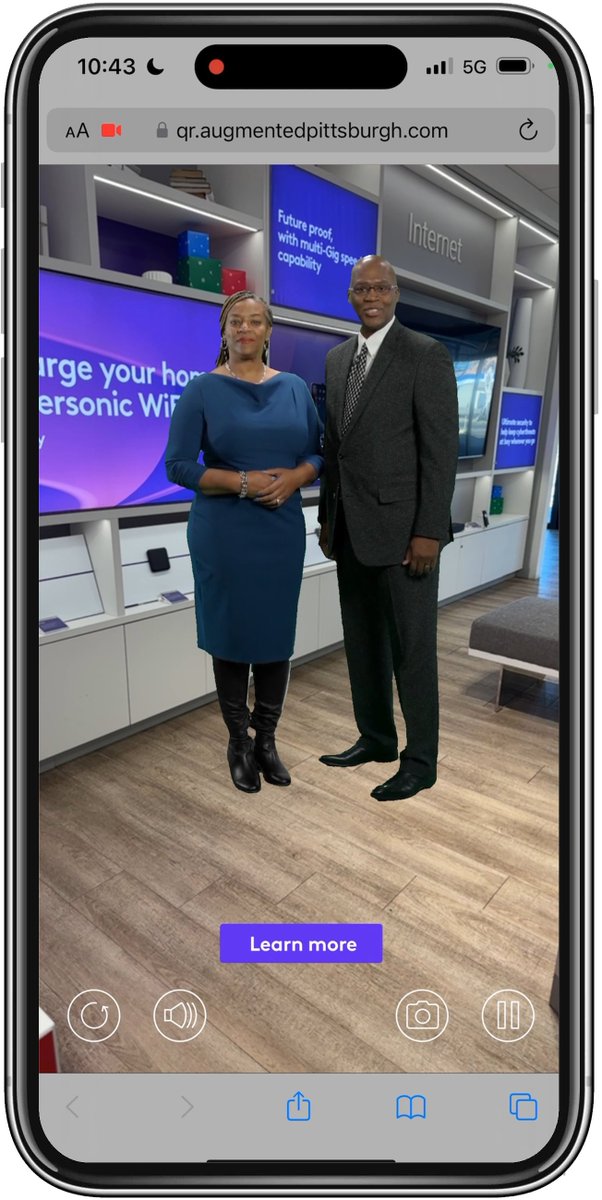 ComcastWestrnPA's tweet photo. In honor of #BlackHistoryMonth, this augmented reality experience, in partnership with @AugustWilsonCC , will launch on February 1 at Xfinity Stores throughout Pittsburgh.  https://t.co/N5mI3ekZUD https://t.co/tSWWATt3kx