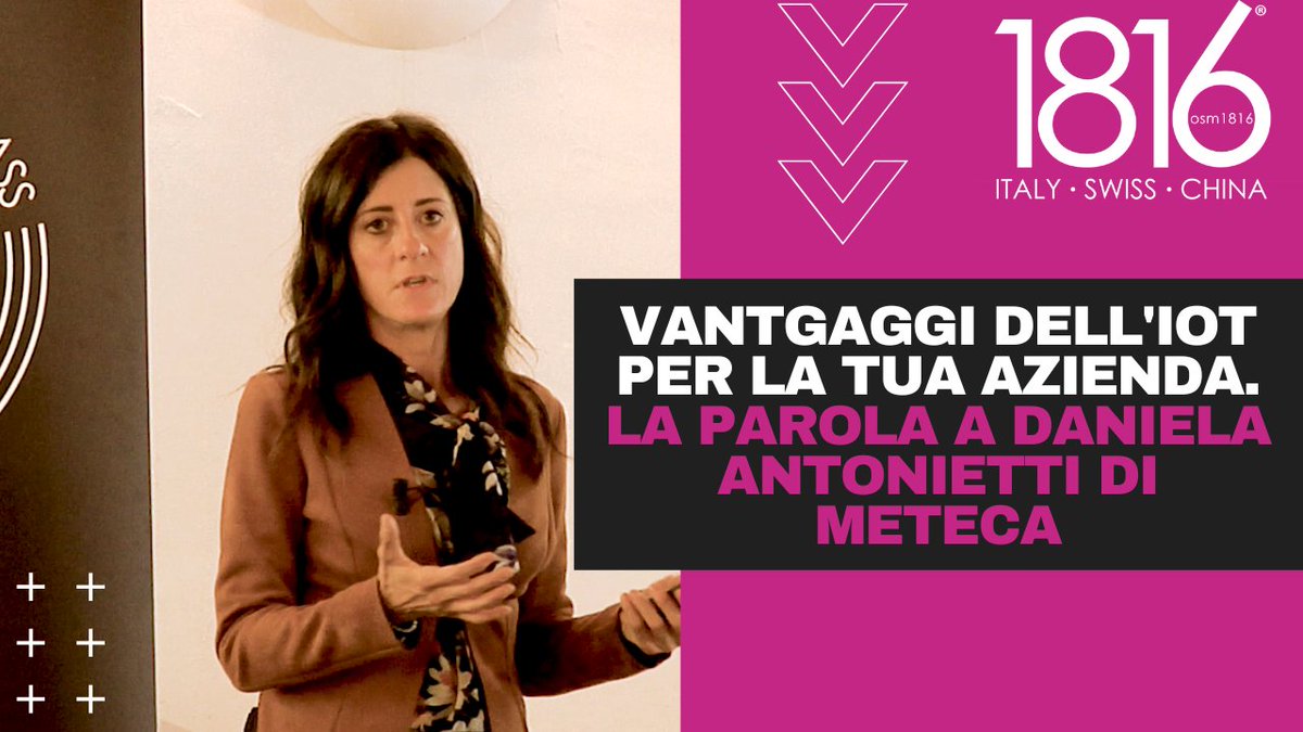 think1816's tweet photo. Daniela Antonietti, CEO di Meteca, ha spiegato i vantaggi dell'IoT per le aziende.
Come la #tecnologia può aiutare il tuo #business?
Scoprilo qui 👇🏻
https://t.co/iqvILTk6f2
#osm1816 #internetofthings #iot #tecnologia #meteca #ebc #formazione #imprenditori #imprenditoria #trend https://t.co/CnUFPLWqFj