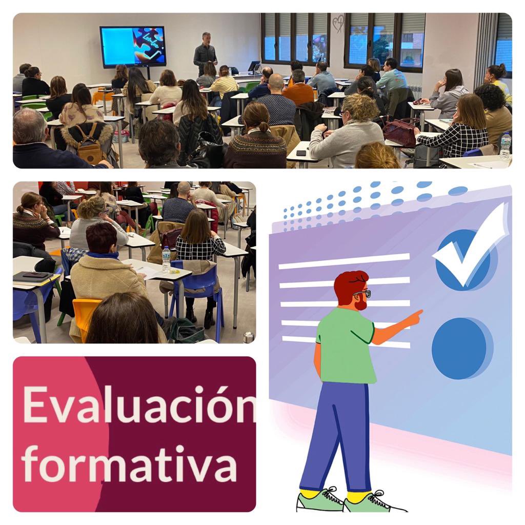 El equipo docente de Infantil y Primaria <a href="/codemagijon/">Col.Corazón de María</a> nos formamos en evaluación competencial #LOMLOE con <a href="/Carlosheviaza/">Carlos hevia-aza</a> Juntos reflexionamos acerca de la importancia de la evaluación formativa. #Reto #Oportunidad #ElAlumnoEnElCentro <a href="/cmfsantiago/">Claretianos Santiago</a> <a href="/PedagogicosS/">Pedagogicos Claretianos de Santiago</a> <a href="/ETCMFSANTIAGO/">Colegios Claretianos Stg</a>