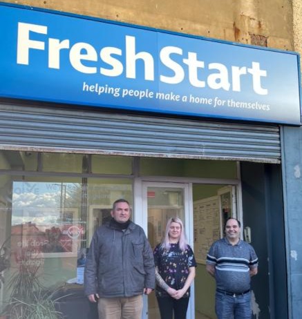 PSOSEdinburgh's tweet photo. Our @CashBackScot #VOWProject is grateful to our partners @FreshStartWeb who help people make a home following a period of homelessness. One young woman told us, 'this takes so much stress away as I couldn't afford these things. Thank you!' https://t.co/MFfFeMQNVz