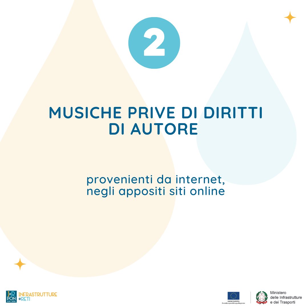 ponir_14_20's tweet photo. ❓Dubbi sulla scelta della #musica da inserire nel tuo video?
No problem, ci siamo noi a risponderti 💡
💧 Scopri di più sul #contest creativo "#Acqua, una risorsa da proteggere" ➡️ https://t.co/8p0wjGcwUx
#ponir #poninfrastrutture #concorso #acqua https://t.co/K8NFlUc83V