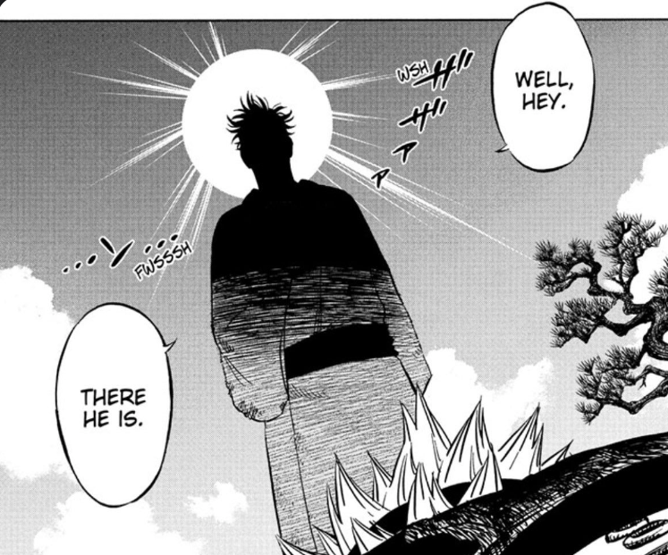Geh_Geh_Geh's tweet photo. #BCSpoilers 
Also, going even further with the yin-yang stuff...
Yang represents the Sun so Ryu's introduction with the sun behind him may have been symbolic.🔥 https://t.co/EC3Fp1P5AB