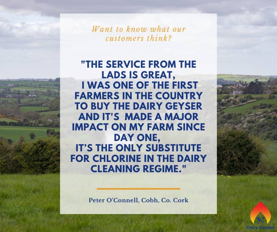 Wednesday Testimonial!
To know more about Dairy Geyser, call us <a href="/087/">087</a> 236 2397
Visit us: dairygeyser.ie
#dairyfarm #farmers #farming #farmingtip #agrilife #irishagrilife #farmersinireland #farm #agriculture #farmlife